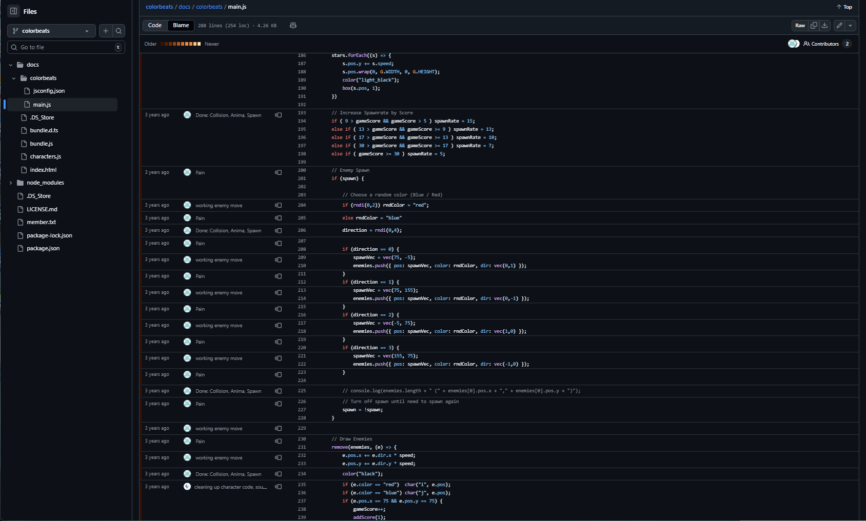 Scripting the game in GitHub