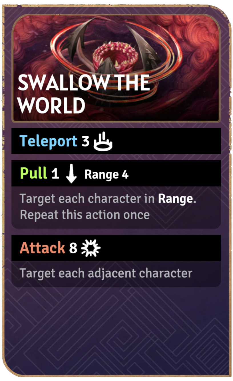 Swallow the World spell card