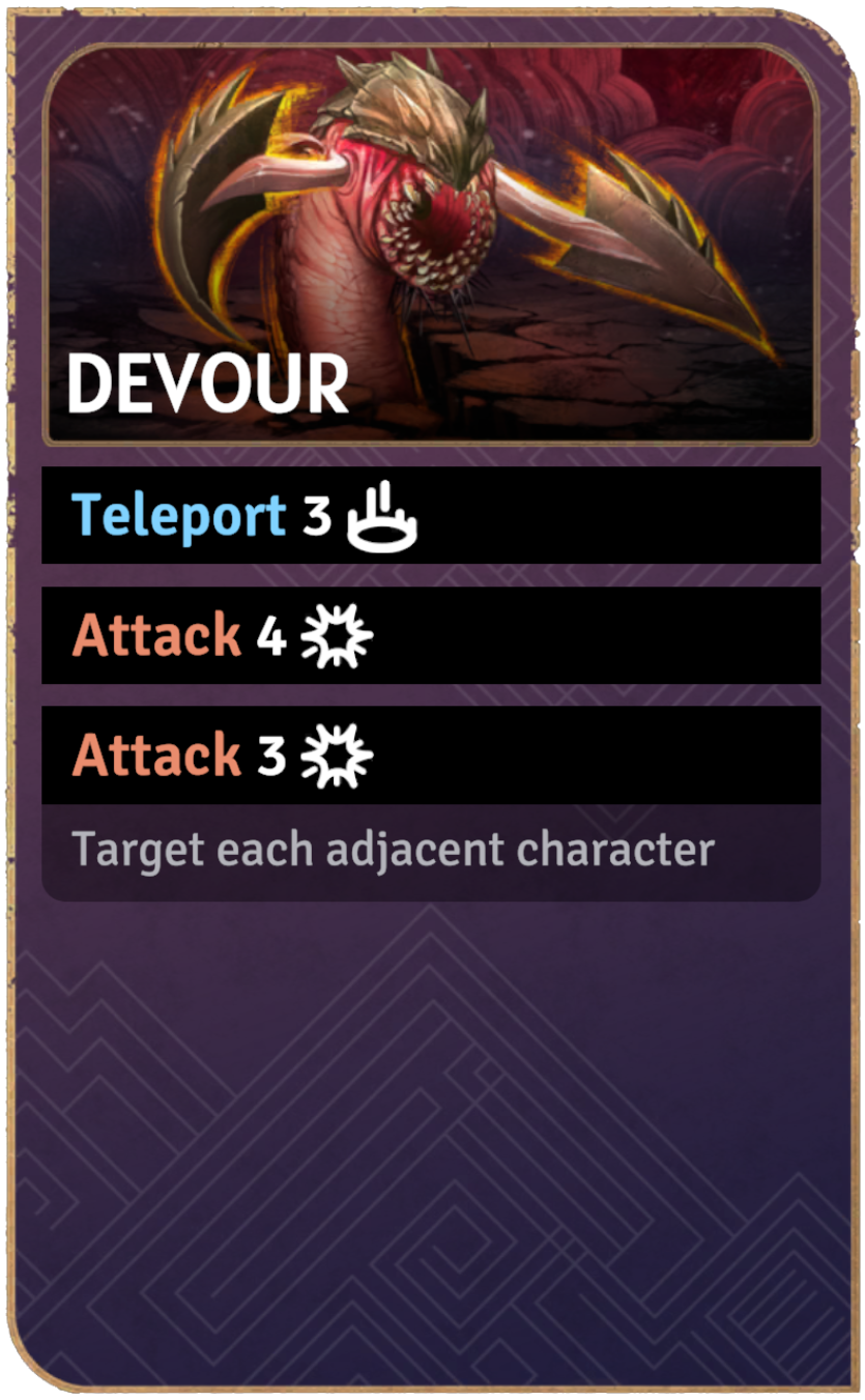 Devour spell card